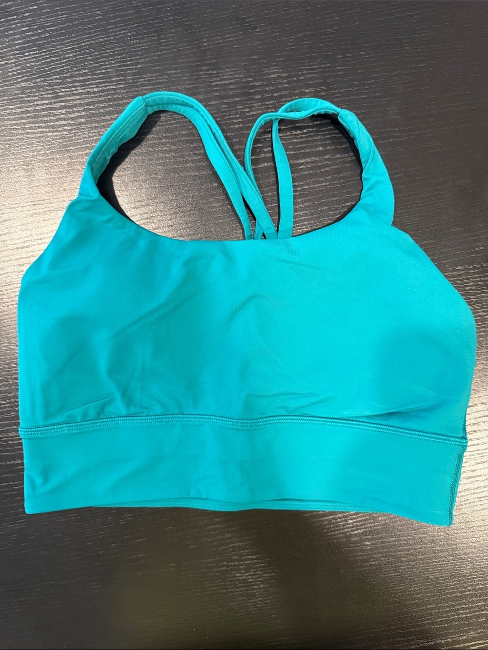 lululemon athletica Teal Crossback Sports Bra
NWOT